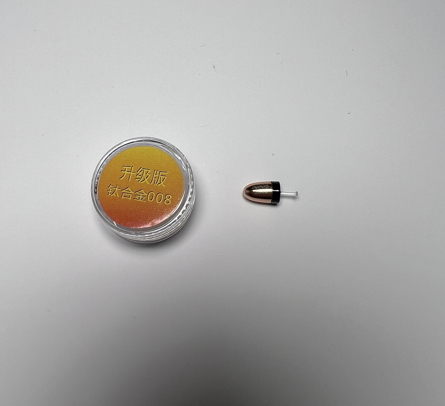 GSM Wireless Mini Gold Earpiece A008