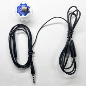 Wire Inductive Neckloop 3.5mm Headset Plug with Mini Earpiece